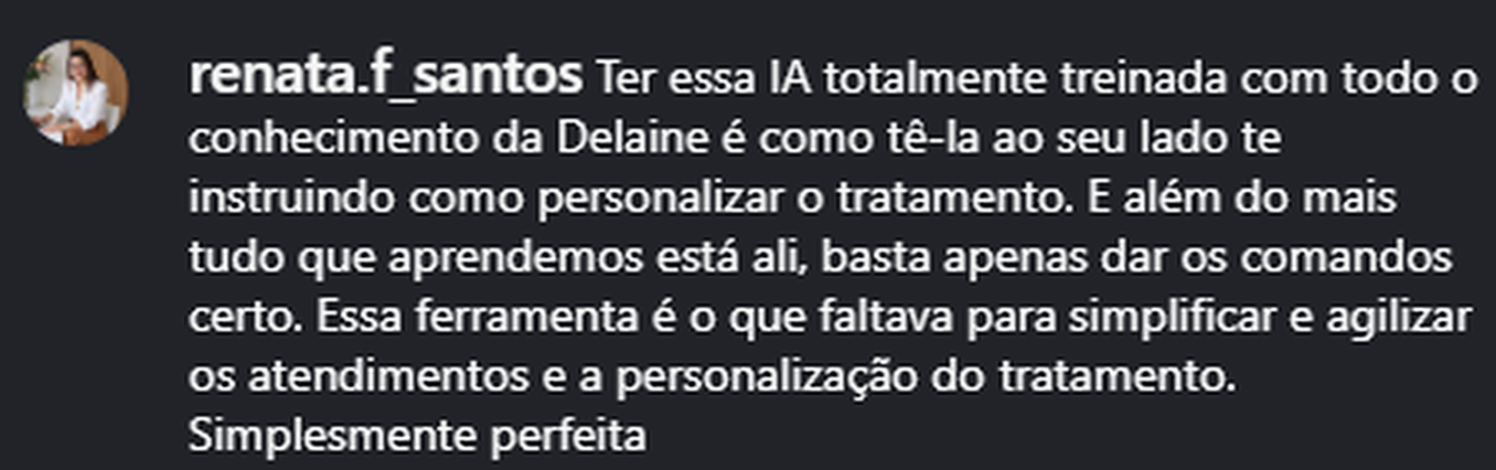 Depoimento de renata.f_santos sobre o TricoOS